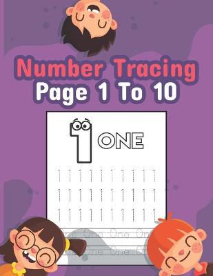 Book cover for Number Tracing Page 1 To 10