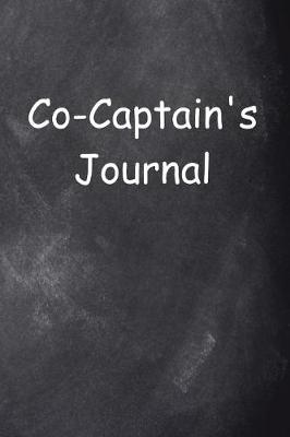 Cover of Co-Captain's Journal Chalkboard Design