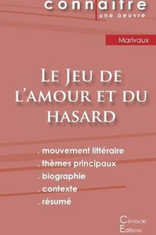 Cover of Fiche de lecture Le Jeu de l'amour et du hasard de Marivaux (Analyse litteraire de reference et resume complet)