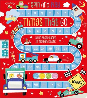 Book cover for Busy Bees Spin & Play Things That Go