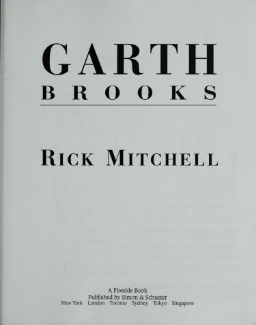 Book cover for Garth Brooks