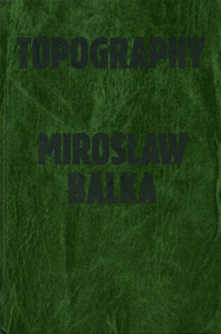 Cover of Miroslaw Balka