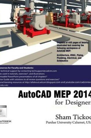 Cover of AutoCAD Mep 2014 for Designers