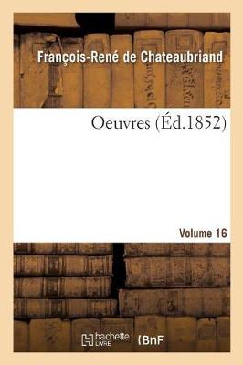 Book cover for Oeuvres. Volume 16