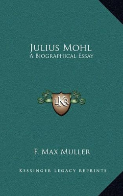 Book cover for Julius Mohl