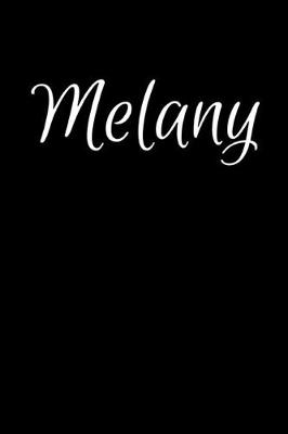 Book cover for Melany