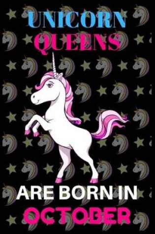 Cover of unicorn queens are born in october