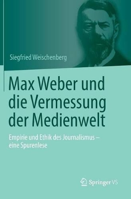 Book cover for Max Weber Und Die Vermessung Der Medienwelt