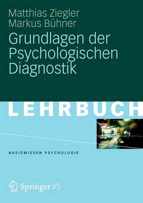 Book cover for Grundlagen der Psychologischen Diagnostik