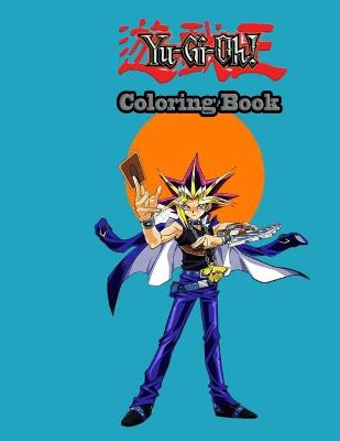 Book cover for Yu-Gi-Oh! Coloring Book