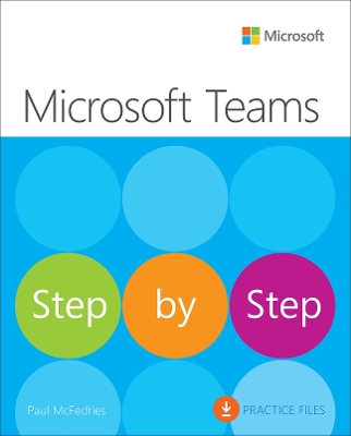 Book cover for Microsoft Teams Step by Step