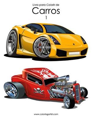 Cover of Livro para Colorir de Carros 1