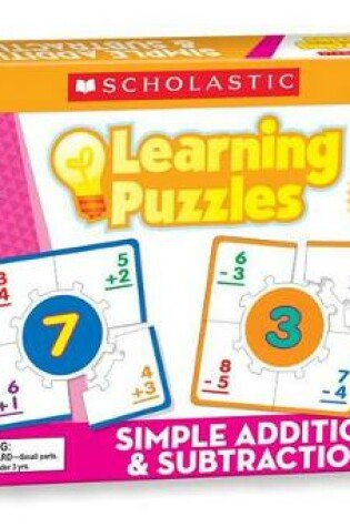 Cover of Simple Addition & Subtraction Learning Puzzles