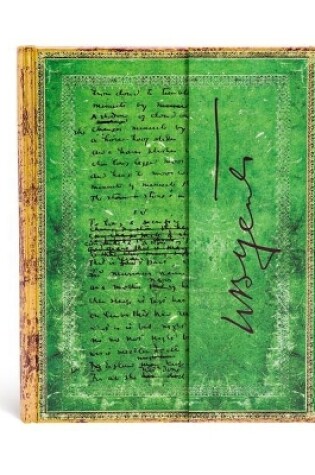 Cover of W.B. Yeats (Embellished Manuscripts Collection) Ultra Lined Hardcover Journal (Wrap Closure)