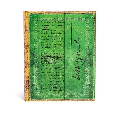 Book cover for W.B. Yeats (Embellished Manuscripts Collection) Ultra Lined Hardcover Journal (Wrap Closure)