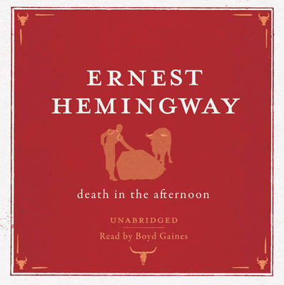 Book cover for Death in the Afternoon  Audio CD