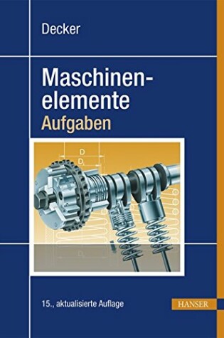 Cover of Maschinenelem-Aufgaben 15.A.