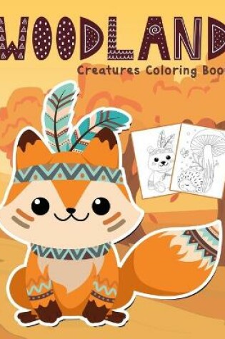 Cover of Woodland Creatures Coloring Book