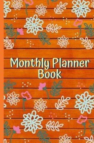 Cover of Monthly Planner Book