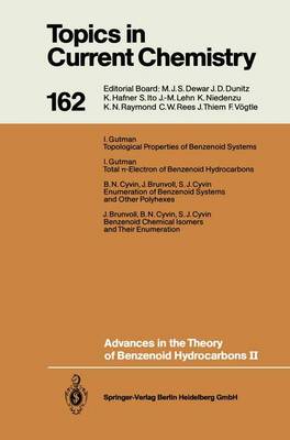 Book cover for Advances in the Theory of Benzenoid Hydrocarbons II