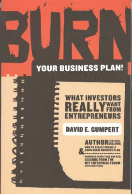 Book cover for Burn Your Business Plan!