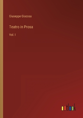 Book cover for Teatro in Prosa
