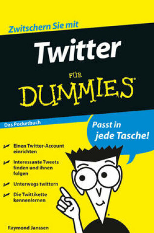Cover of Twitter Fur Dummies das Pocketbuch