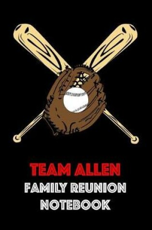 Cover of Team Allen Family Reunion Notebook