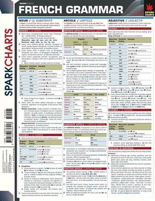 Book cover for French Grammar (Sparkcharts)