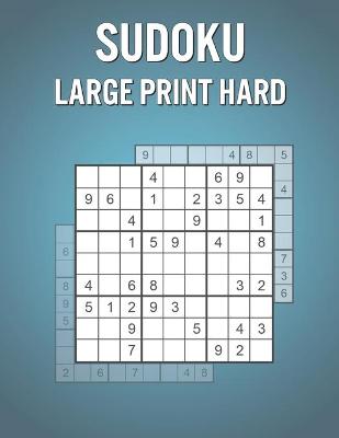 Book cover for Sudoku Large Print Hard
