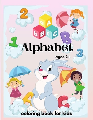 Book cover for Alphabet Coloring Book