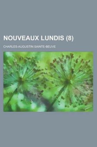 Cover of Nouveaux Lundis (8)