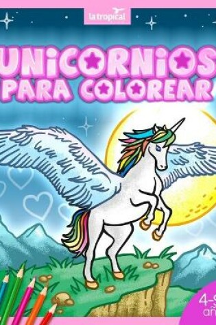 Cover of Unicornios para colorear