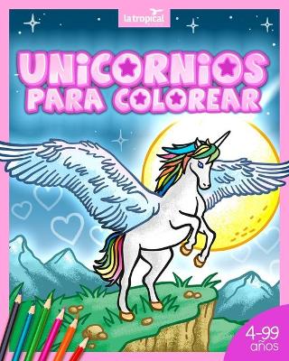 Book cover for Unicornios para colorear