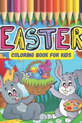 Cover of Easter Coloring Book For Kids