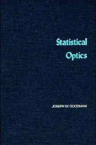 Cover of Statistical Optics