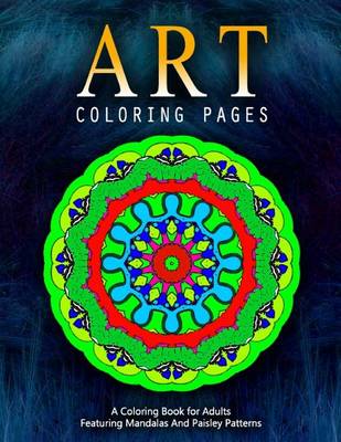 Book cover for ART COLORING PAGES - Vol.8