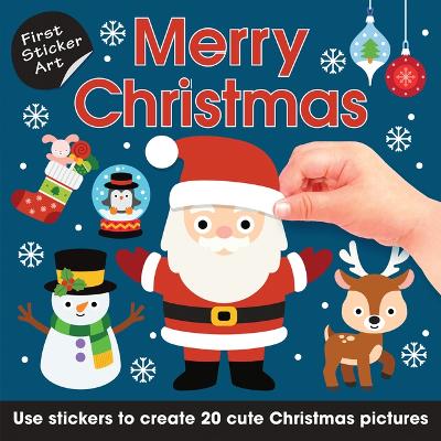 Cover of First Sticker Art: Merry Christmas