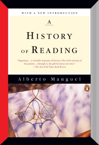 Book cover for A History of Reading