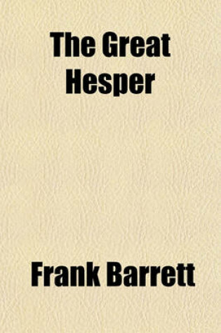 Cover of The Great Hesper; A Novel