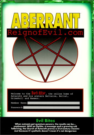 Book cover for Abberant Reignofevil.Com