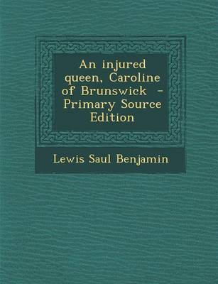 Book cover for An Injured Queen, Caroline of Brunswick