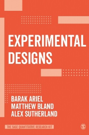 Cover of Experimental Designs