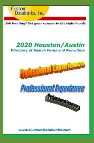 Cover of 2020 Houston/Austin Directory of Search Firms and Recruiters