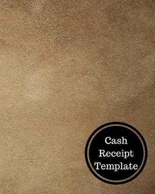 Book cover for Cash Receipt Template
