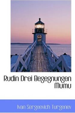 Cover of Rudin Drei Begegnungen Mumu