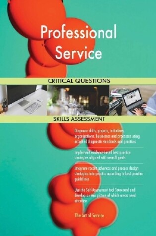 Cover of Professional Service Critical Questions Skills Assessment