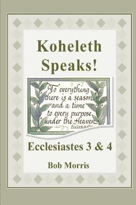 Book cover for Koheleth Speaks