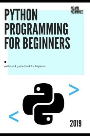 Cover of Python programming For beginners