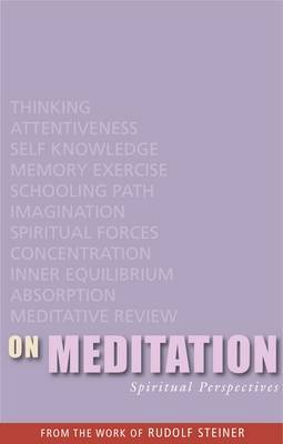 Book cover for On Meditation